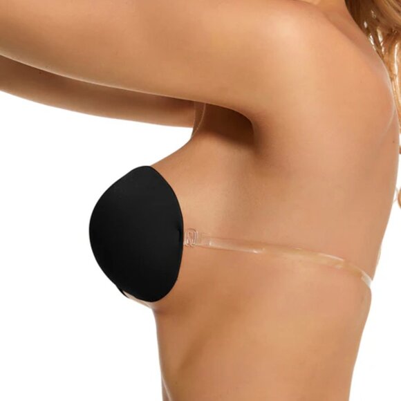 MAGIC CURVES ADHESIVE PLUNGE BRA WITH BACK STRAP - Picture 2 of 5